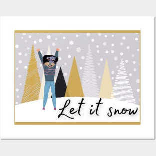 Let it Snow Posters and Art